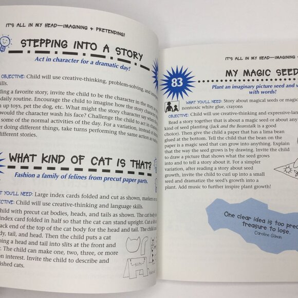 365 Ways to a Smarter Preschooler Activity Book Burton MacDonald Rain Bug Bubble - Picture 4 of 10